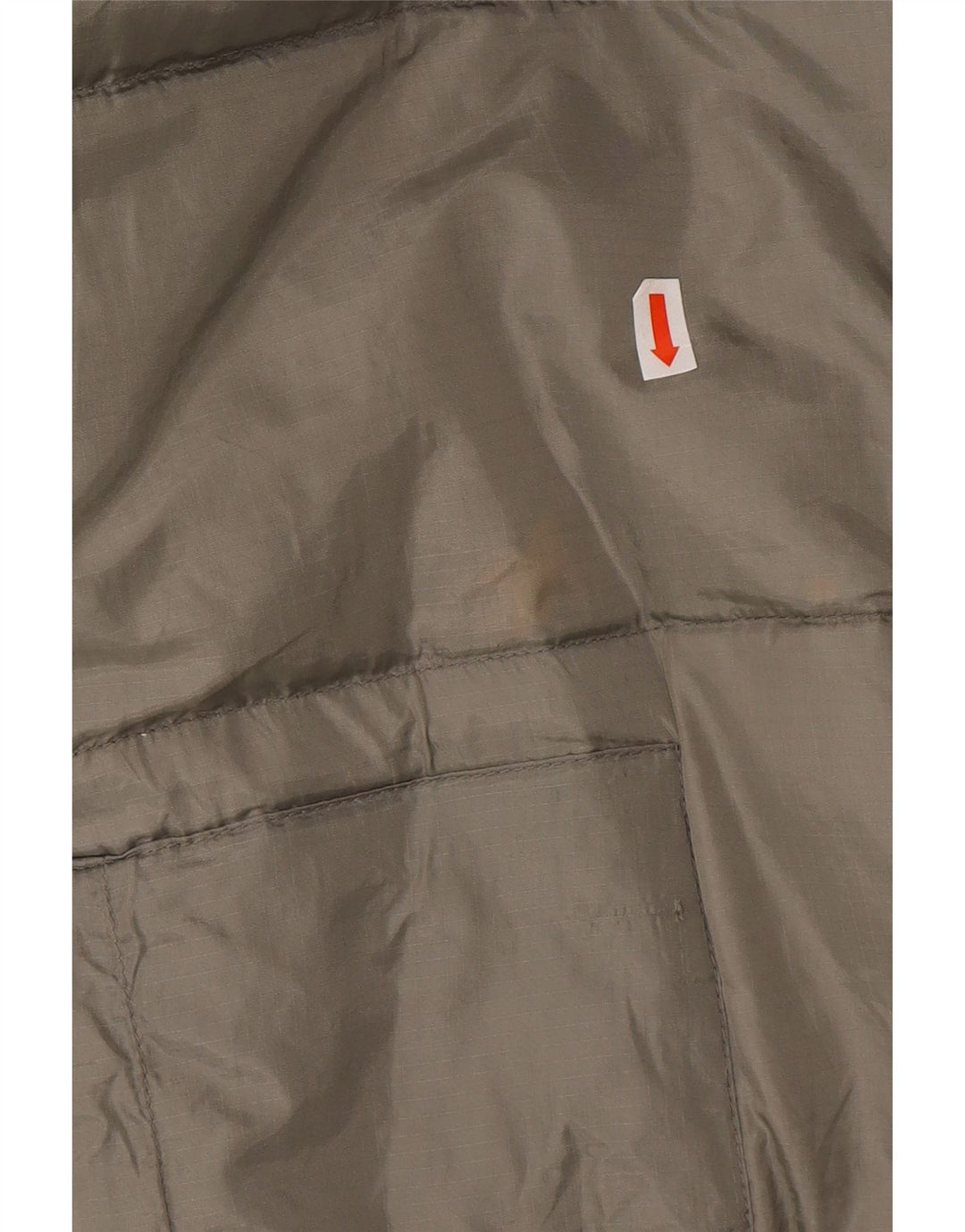 MELTIN' POT Mens Padded Jacket UK 42 XL Grey Colourblock Nylon Vintage Meltin' Pot and Second-Hand Meltin' Pot from Messina Hembry 