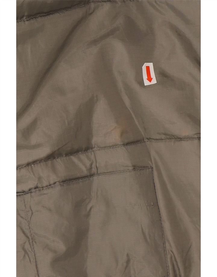 MELTIN' POT Mens Padded Jacket UK 42 XL Grey Colourblock Nylon Vintage Meltin' Pot and Second-Hand Meltin' Pot from Messina Hembry 