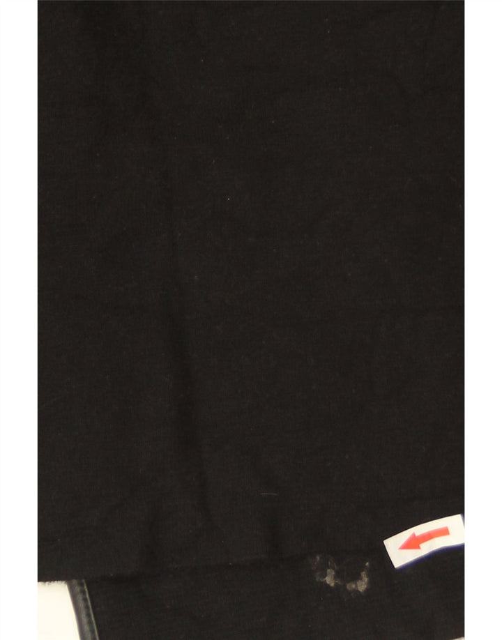 Zara Womens Open Overcoat UK 12 Medium Black Viscose