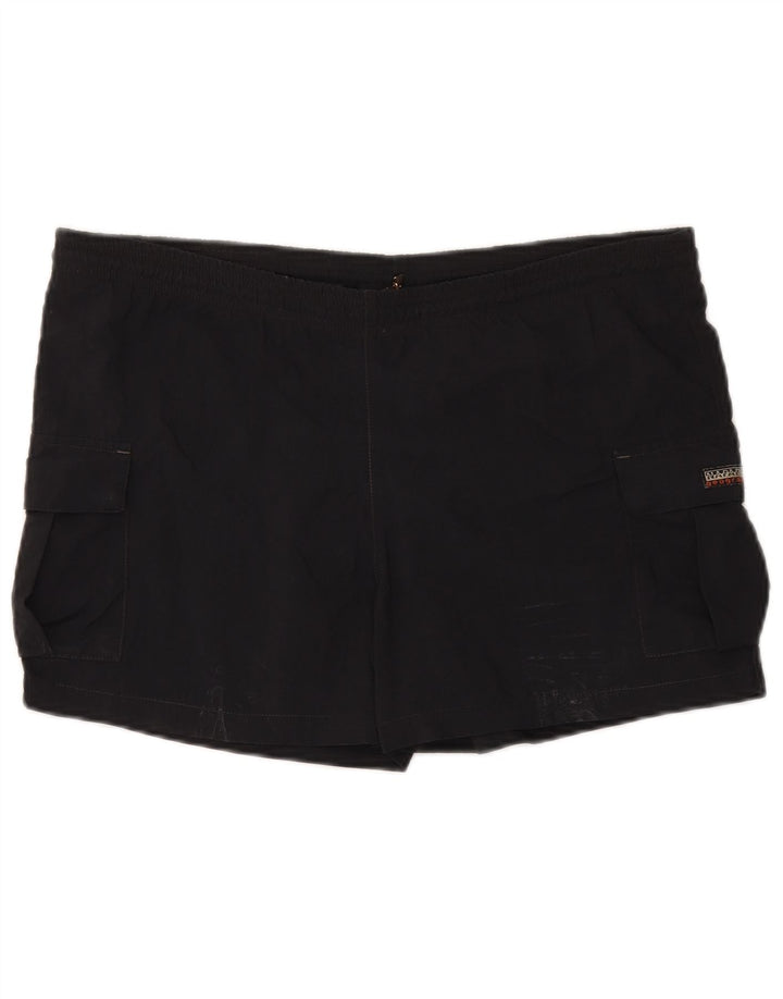 Napapijri Mens Geographic Swimming Shorts Medium  Black Polyamide
