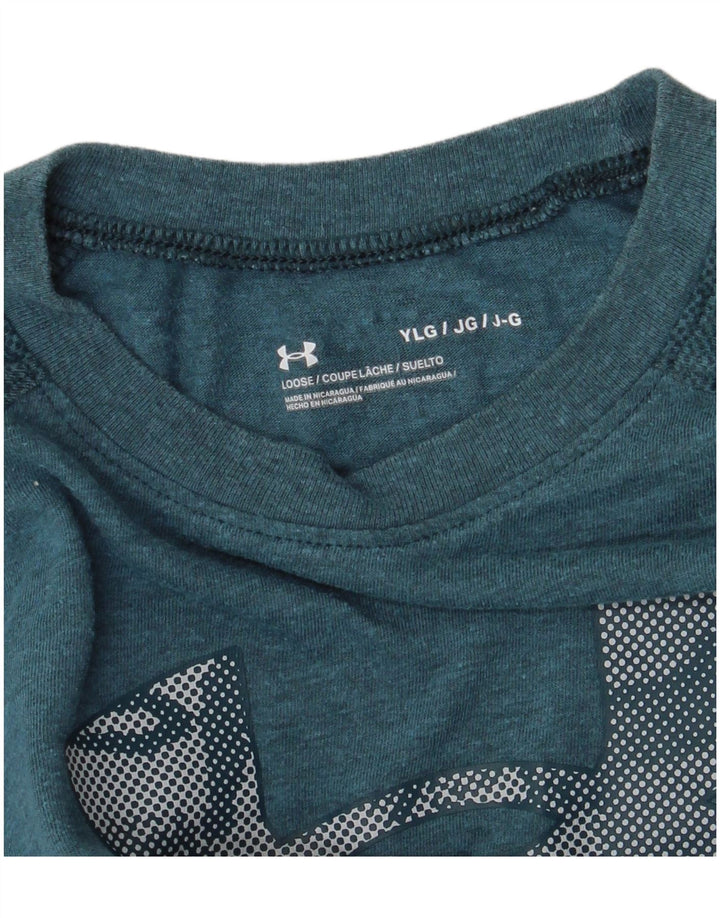 Under Armour Boys Graphic T-Shirt Top 11-12 Years Large  Blue