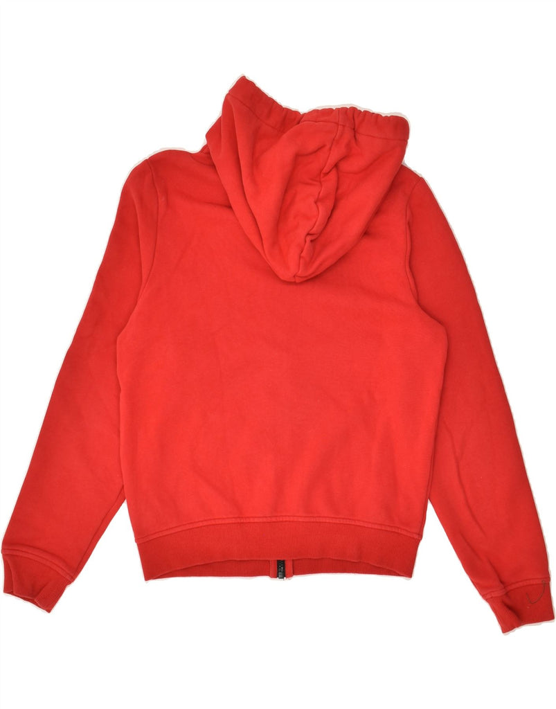 TIMBERLAND Boys Zip Hoodie Sweater 11-12 Years XS  Red Cotton | Vintage Timberland | Thrift | Second-Hand Timberland | Used Clothing | Messina Hembry 