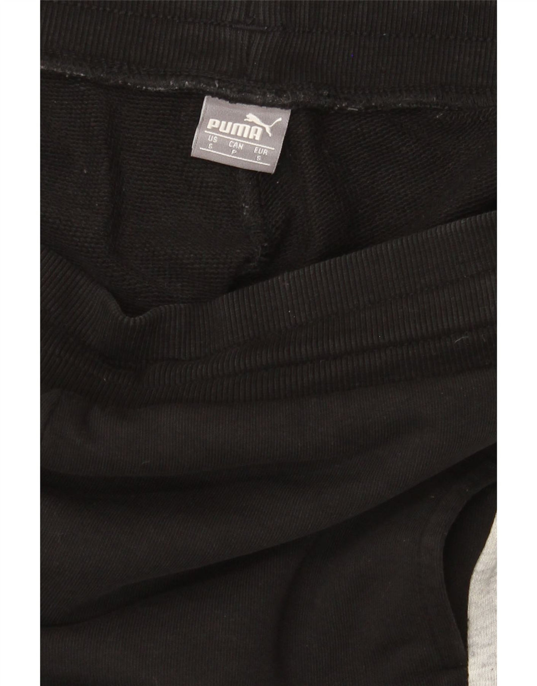 Puma Womens Tracksuit Trousers Joggers UK 10 Small Black Colourblock