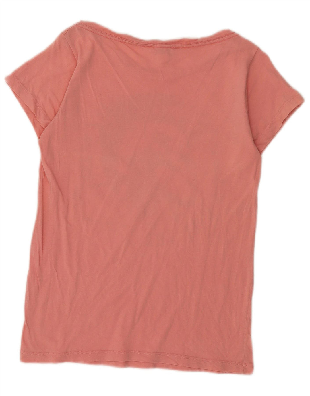 Diesel Womens Graphic T-Shirt Top UK 10 Small Pink