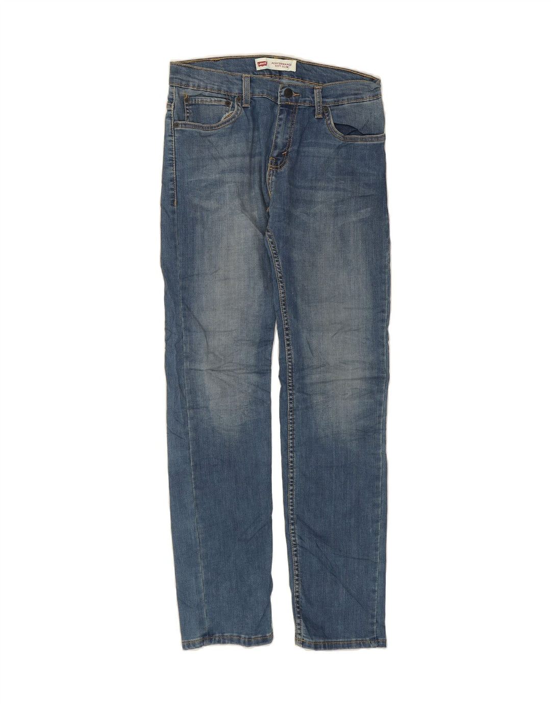 LEVI'S Boys 511 Slim Jeans 15-16 Years W30 L30 Blue Cotton Vintage Levi's and Second-Hand Levi's from Messina Hembry 