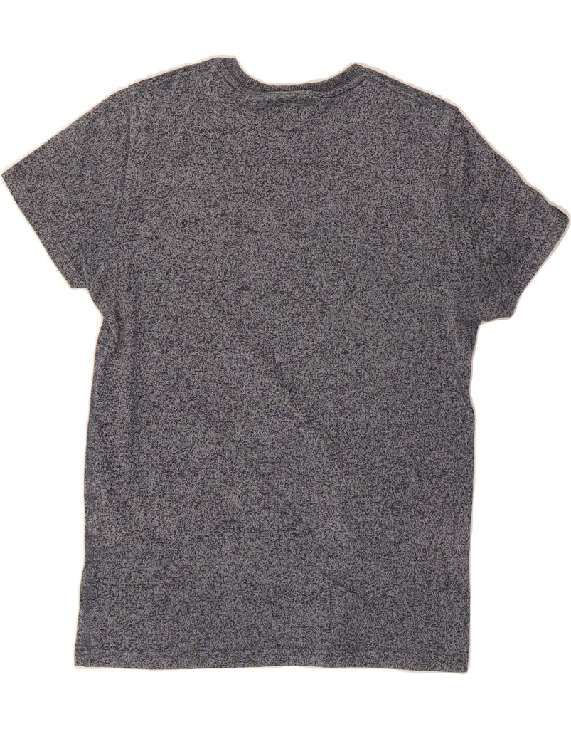 SUPERDRY Mens Graphic T-Shirt Top Medium Grey Flecked Cotton Vintage Superdry and Second-Hand Superdry from Messina Hembry 