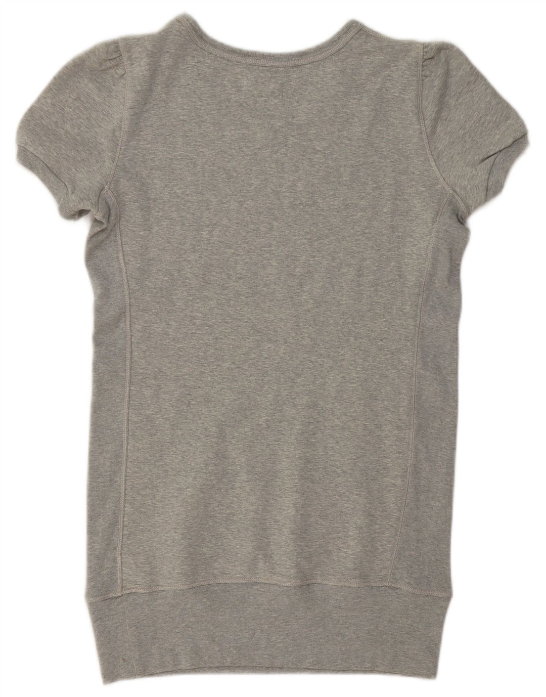 POLO RALPH LAUREN Womens Longline Sweatshirt Jumper UK 16 Large Grey