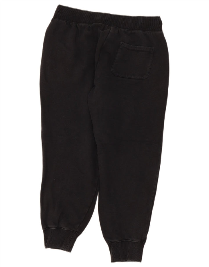 Champion Womens Graphic Tracksuit Trousers Joggers UK 12 Medium Black
