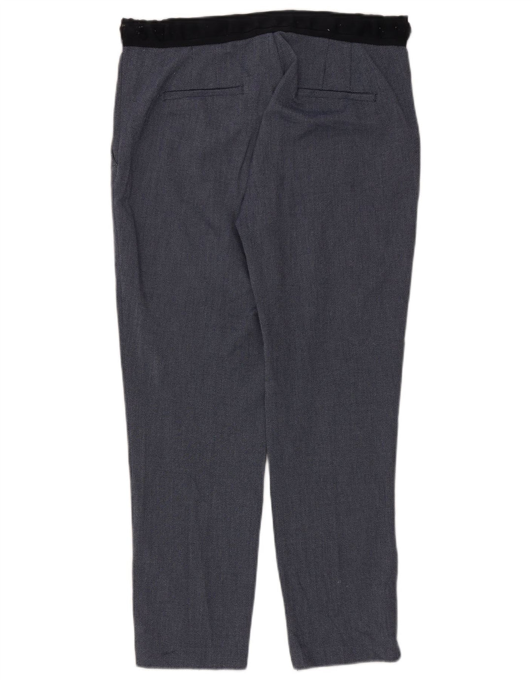 Marks & Spencer Womens Slim Suit Trousers XL W32 L28 Blue Polyester