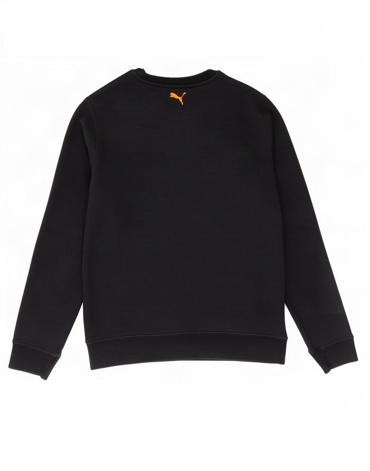 Puma Mens Graphic Sweatshirt Jumper Small Navy Blue