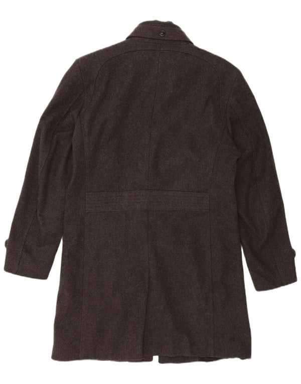 Zara Mens Overcoat UK 40 Large Grey