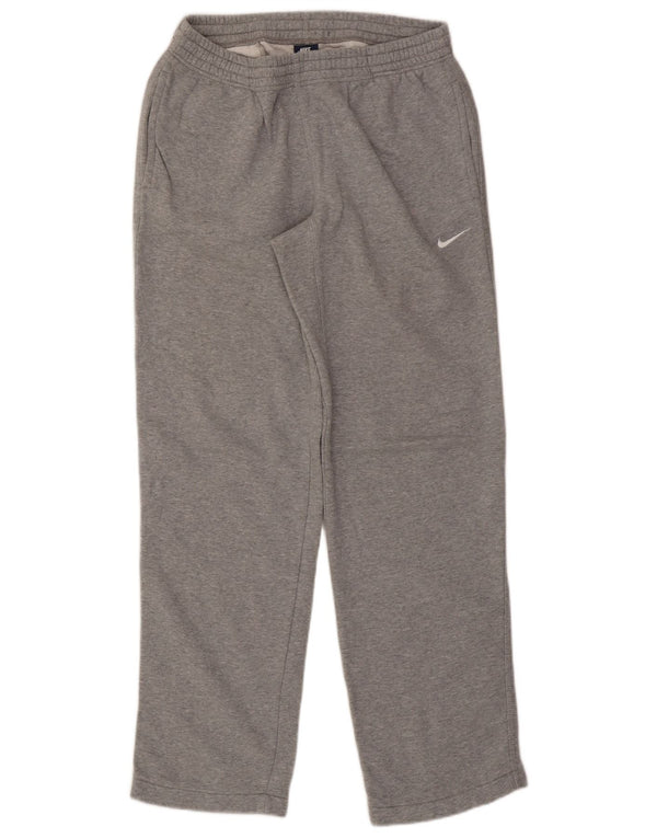 Nike Mens Tracksuit Trousers Medium  Grey Cotton