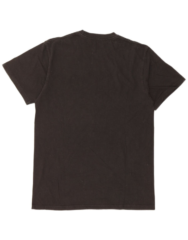 Hard Rock Cafe Mens Prague Graphic T-Shirt Top Small Black Cotton