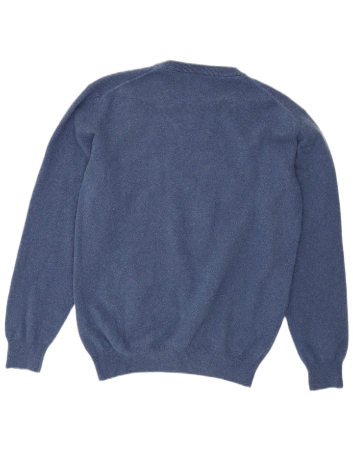 GANT Boys Crew Neck Jumper Sweater 15-16 Years Large  Navy Blue Lambswool