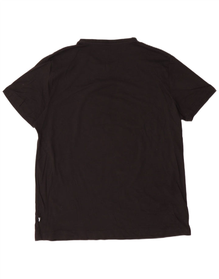 PUMA Mens Graphic T-Shirt Top XL Black