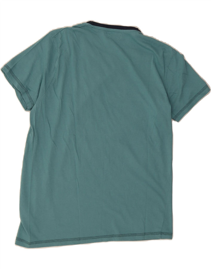 AVIREX Mens Graphic T-Shirt Top Large Blue Cotton Vintage Avirex and Second-Hand Avirex from Messina Hembry 