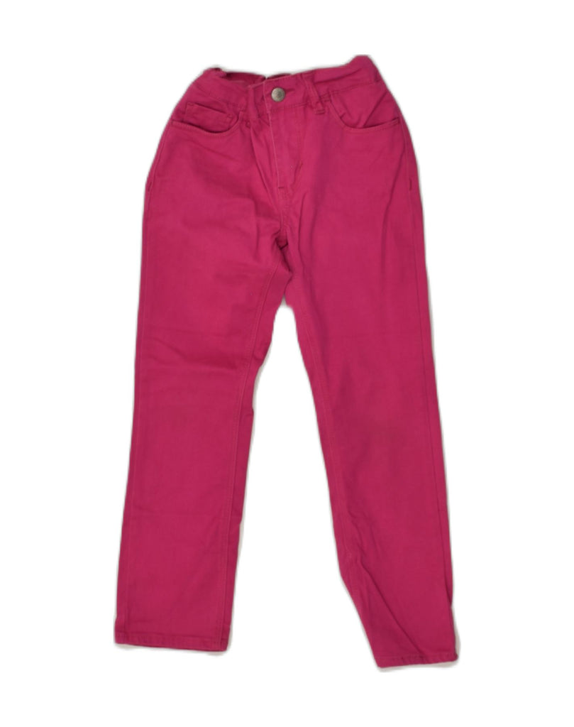 LEVI'S Girls Straight Casual Trousers 5-6 Years W22 L19 Pink Cotton | Vintage Levi's | Thrift | Second-Hand Levi's | Used Clothing | Messina Hembry 