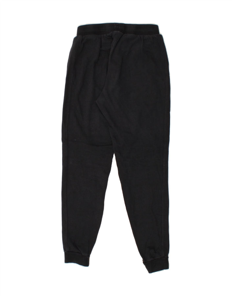 UNDER ARMOUR Womens Tracksuit Trousers Joggers UK 14 Medium Black Cotton | Vintage Under Armour | Thrift | Second-Hand Under Armour | Used Clothing | Messina Hembry 