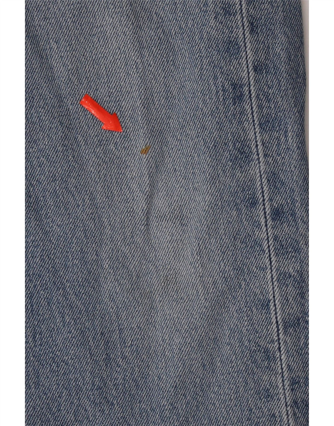 Levi's Mens 501 Straight Jeans W33 L30 Blue Cotton