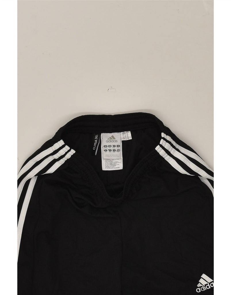 ADIDAS Boys Clima 365 Sport Shorts 11-12 Years Black Polyester | Vintage Adidas | Thrift | Second-Hand Adidas | Used Clothing | Messina Hembry 