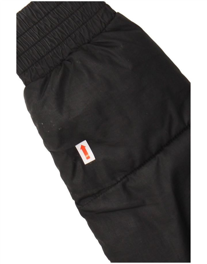 HOLLISTER Womens Oversized Padded Jacket UK 6 XS Black Polyester