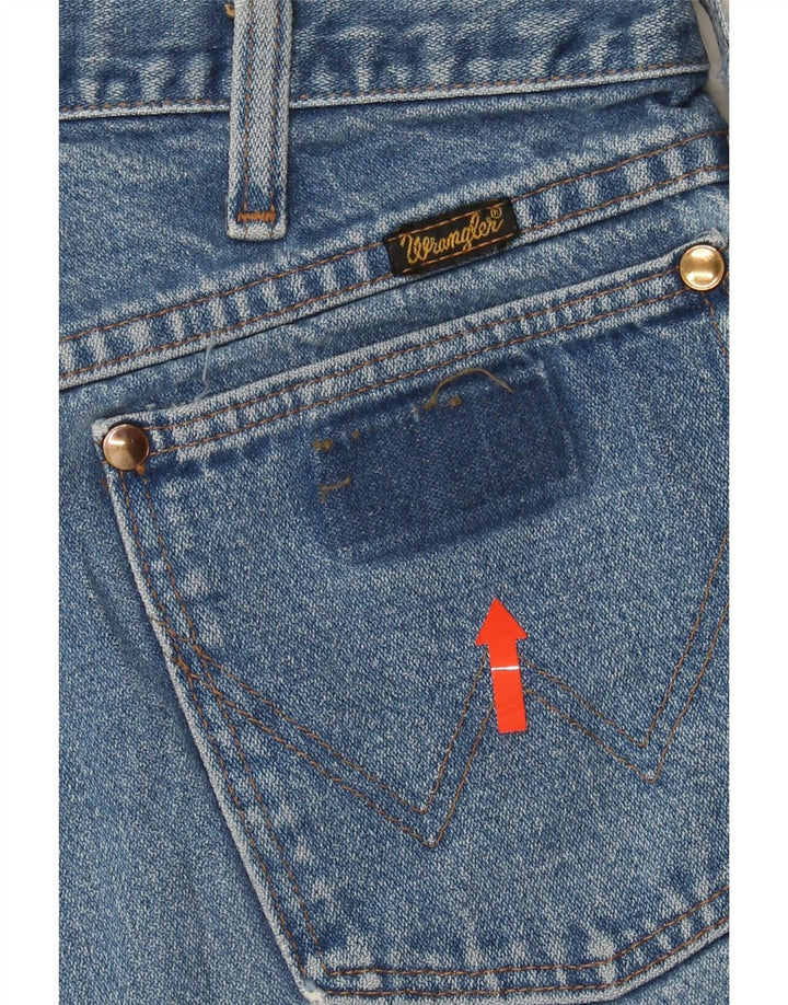 WRANGLER Womens Denim Shorts W30 Medium Blue Vintage Wrangler and Second-Hand Wrangler from Messina Hembry 
