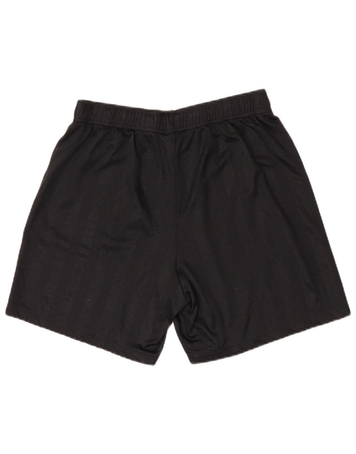 NIKE Mens Dri Fit Sport Shorts Medium Black Pinstripe Polyester
