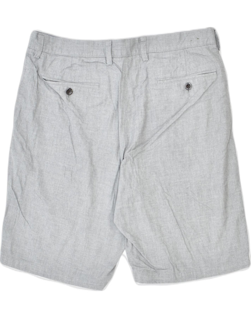 J. CREW Mens Casual Shorts W36 Large Grey Cotton | Vintage | Thrift | Second-Hand | Used Clothing | Messina Hembry 