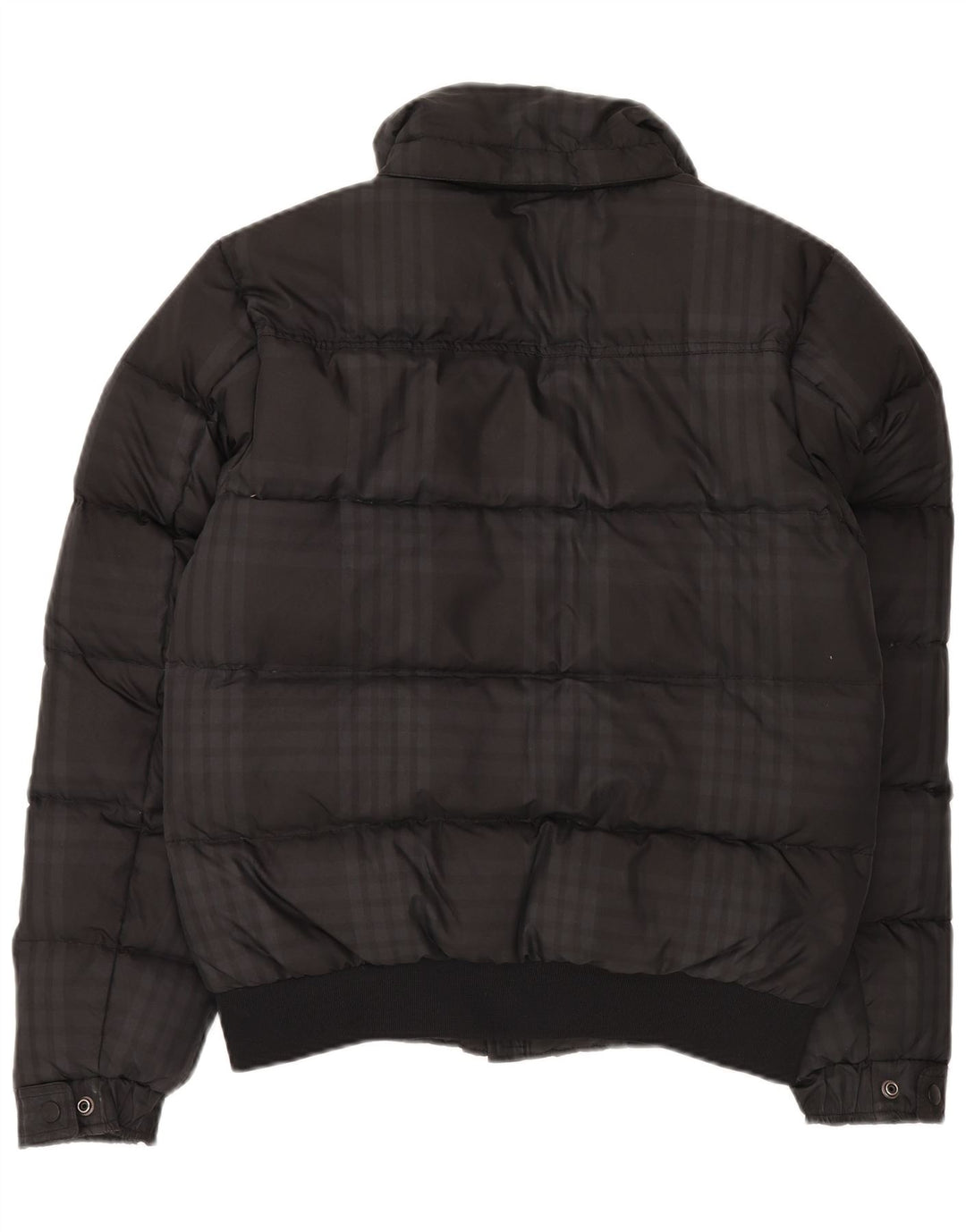 Scotch & Soda Mens Amsterdam Couture Padded Jacket UK 38 Medium Black Check