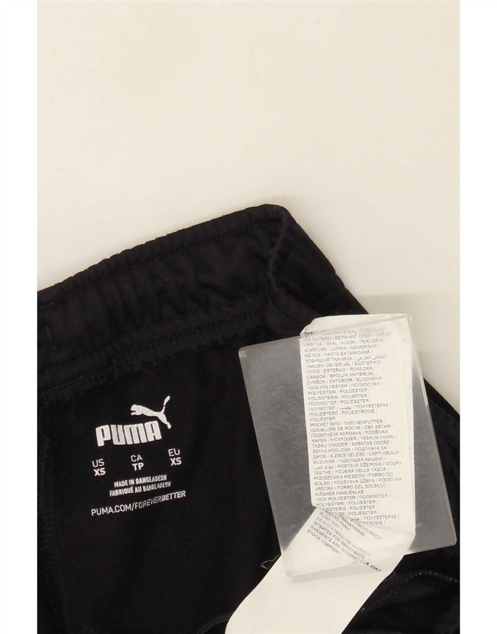 Puma Mens Tracksuit Trousers UK 6 XS Navy Blue Polyester