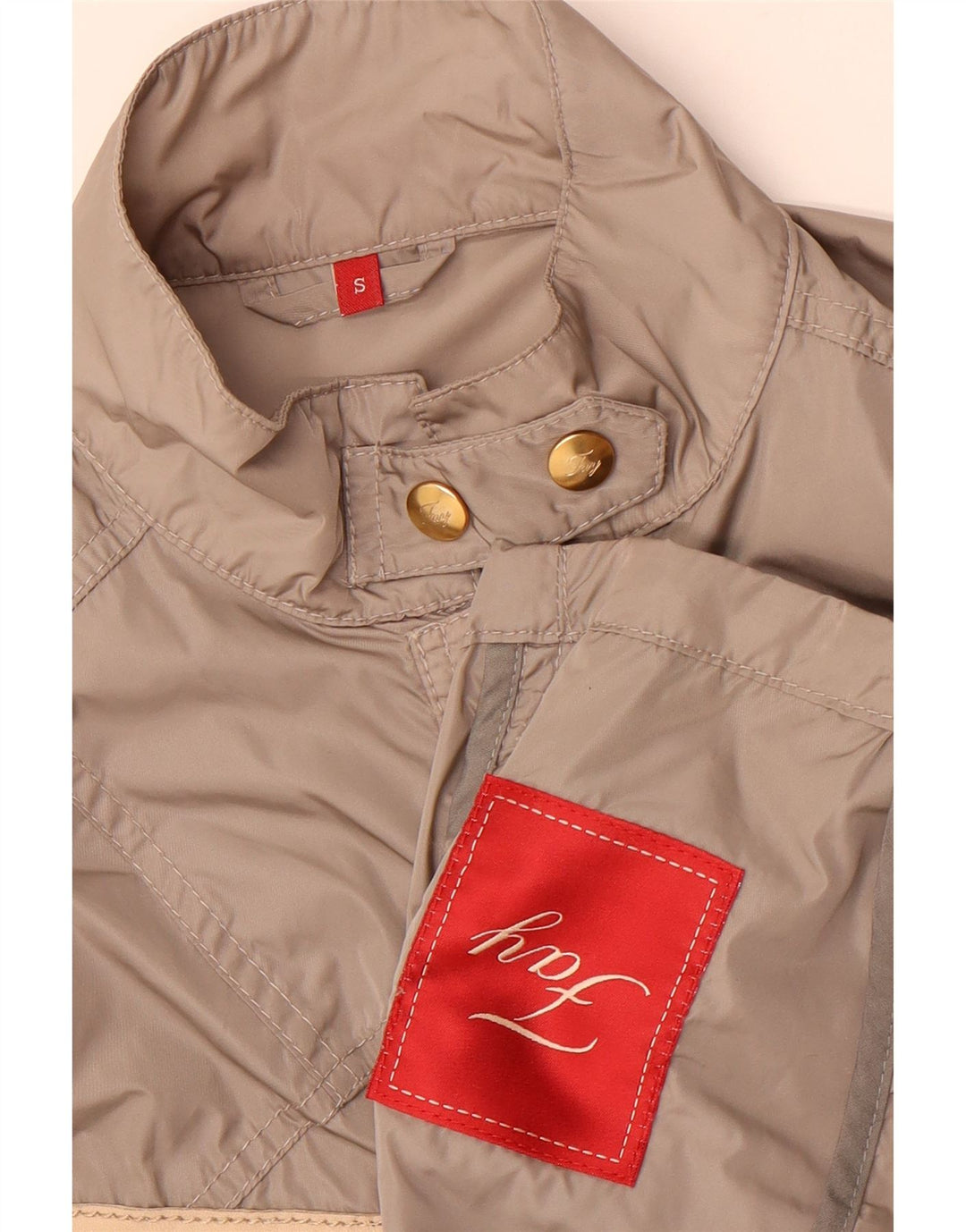 Fay Womens Utility Jacket UK 10 Small Grey