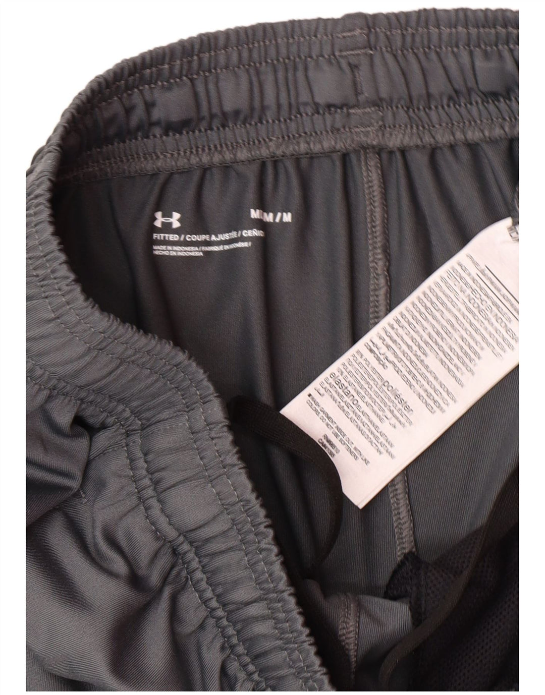 UNDER ARMOUR Mens Tracksuit Trousers Medium  Grey Polyester