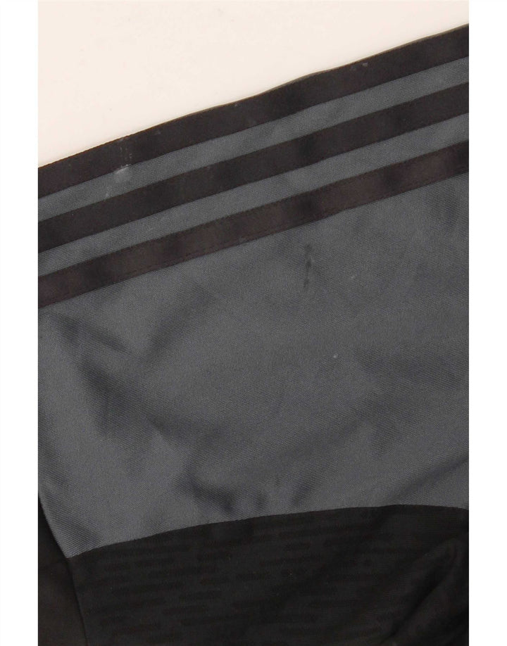 Adidas Mens Climacool Polo Shirt Medium Black Colourblock