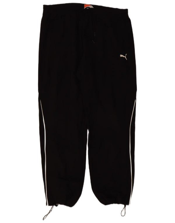 Puma Mens Tracksuit Trousers Joggers Large Black