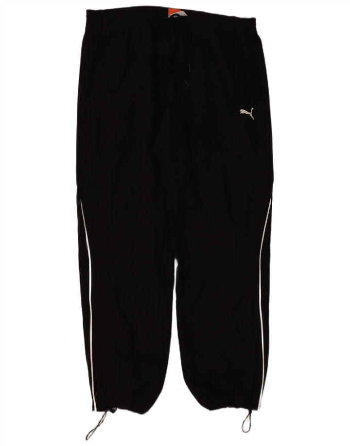 Puma Mens Tracksuit Trousers Joggers Large Black
