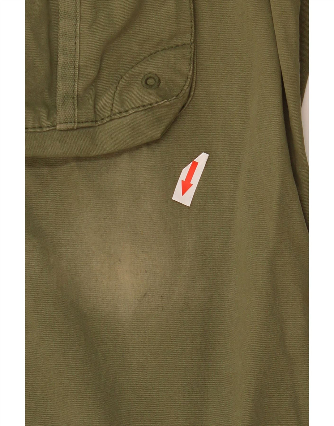 Superdry Mens Straight Cargo Trousers Medium W34 L35 Khaki Cotton