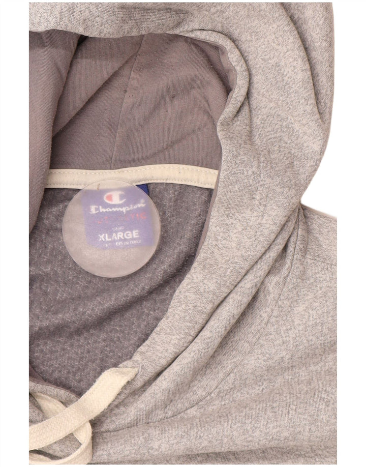 CHAMPION Womens Hoodie Jumper UK 18 XL Grey