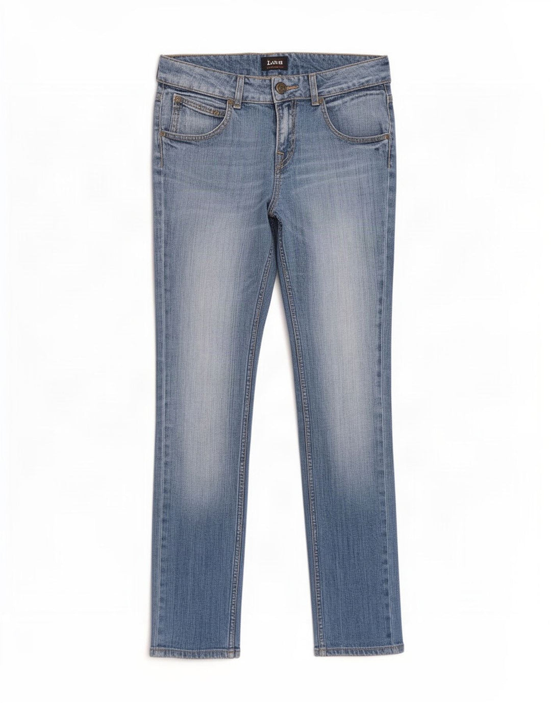Lee Womens Amy Slim Jeans W30 L29 Blue Cotton