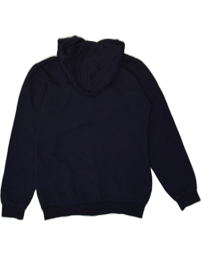 MCKENZIE Boys Zip Hoodie Sweater 13-14 Years Navy Blue Cotton | Vintage Mckenzie | Thrift | Second-Hand Mckenzie | Used Clothing | Messina Hembry 