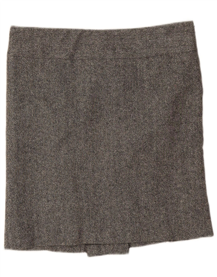 Benetton Womens Straight Skirt W32 Large Grey