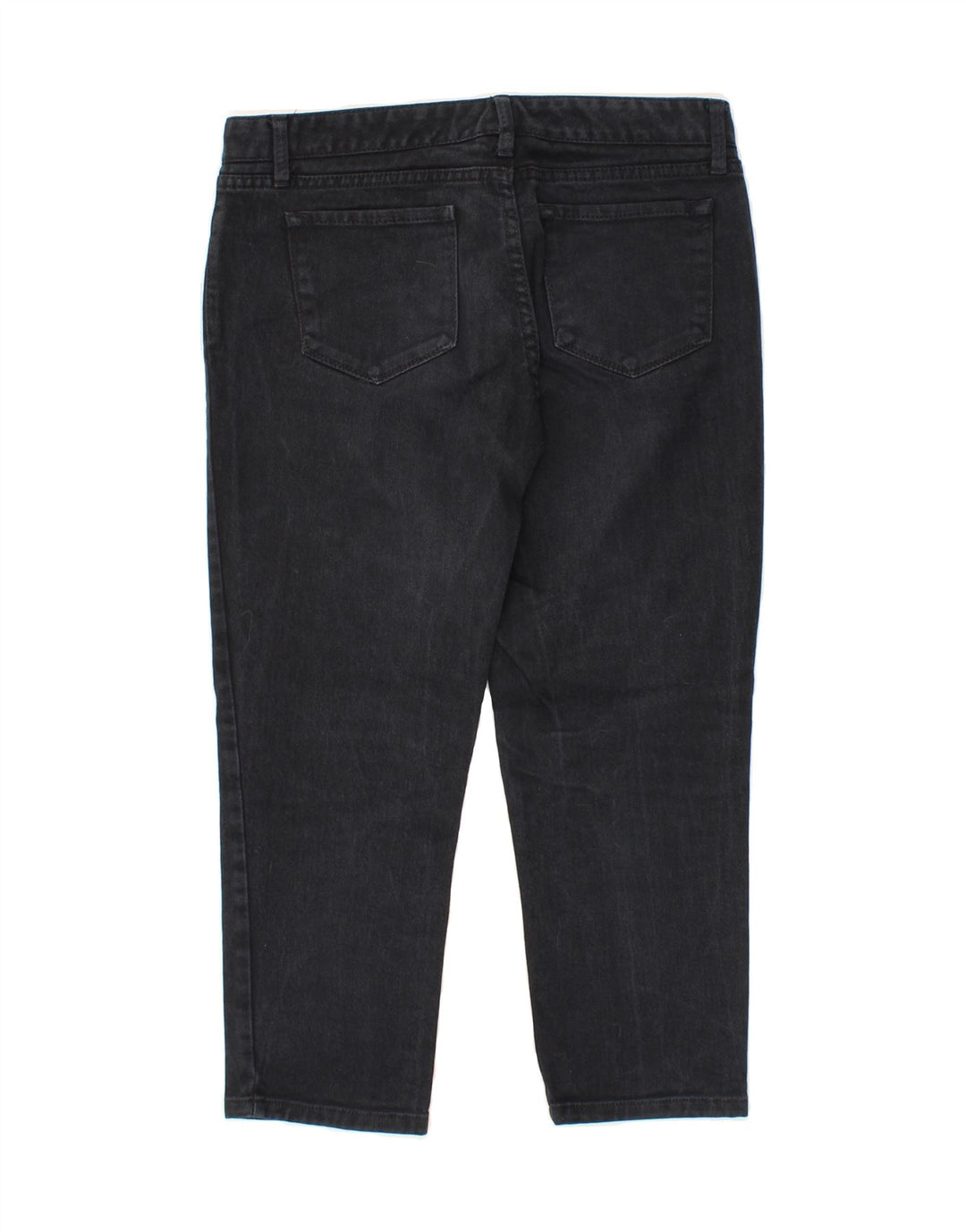BENETTON Womens Slim Capri Jeans IT 42 Medium W30 L22 Navy Blue Cotton Vintage Benetton and Second-Hand Benetton from Messina Hembry 