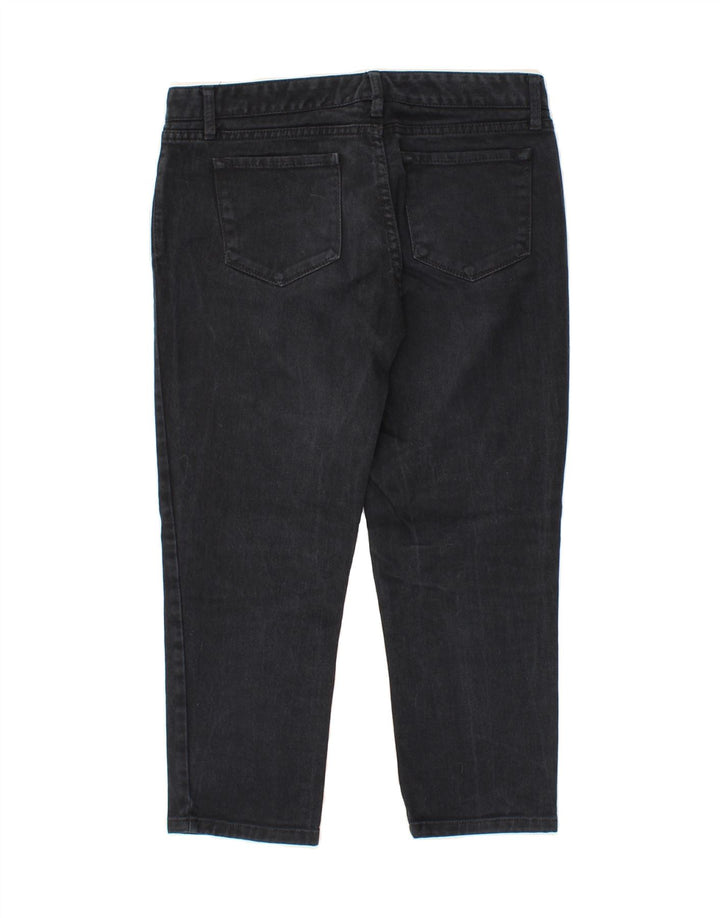 BENETTON Womens Slim Capri Jeans IT 42 Medium W30 L22 Navy Blue Cotton Vintage Benetton and Second-Hand Benetton from Messina Hembry 