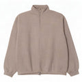 Asics Womens Zip Neck Sweatshirt Jumper UK 20 2XL Grey Flecked