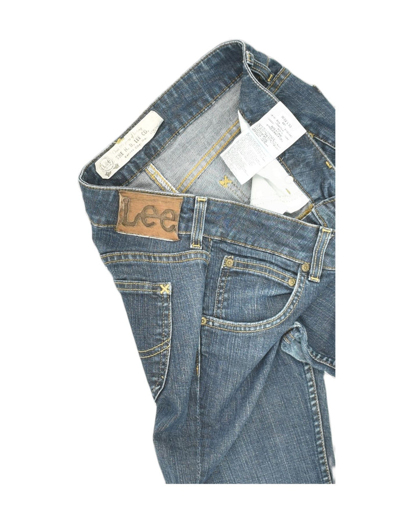 LEE Womens Avy Slim Jeans W32 L33 Blue Cotton | Vintage Lee | Thrift | Second-Hand Lee | Used Clothing | Messina Hembry 