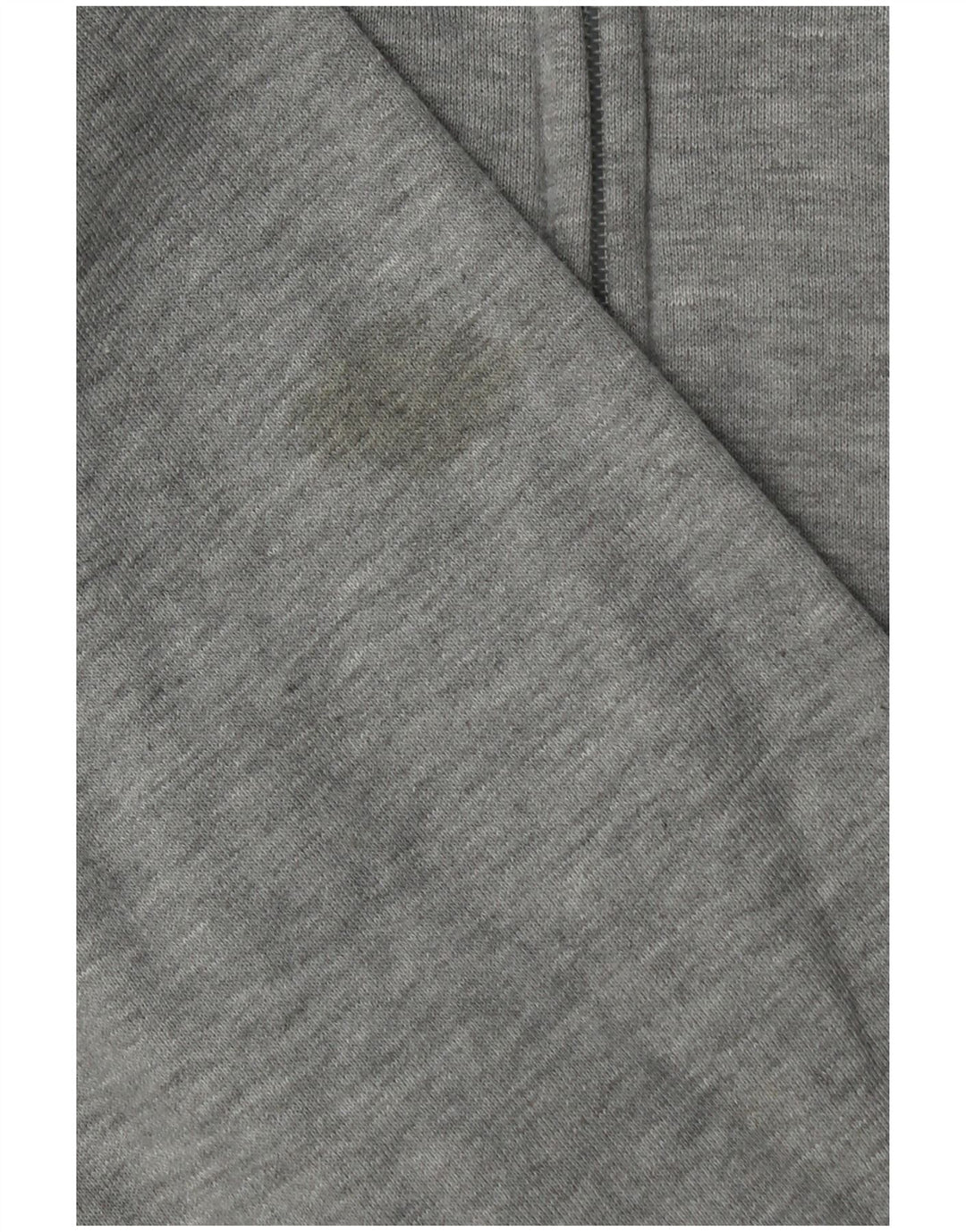 Puma Womens Zip Hoodie Sweater UK 14 Medium Grey Flecked