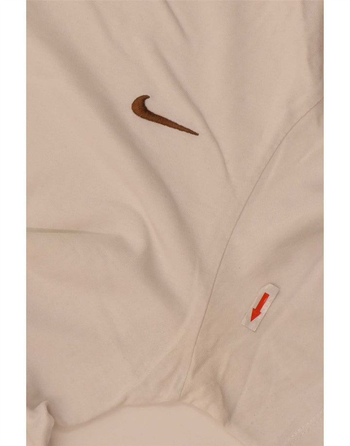Nike Mens T-Shirt Top Small White Cotton