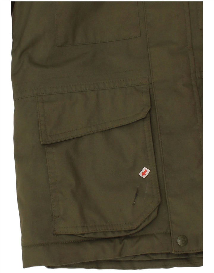 Berghaus Boys Hooded Parka Jacket 5-6 Years Khaki Polyester