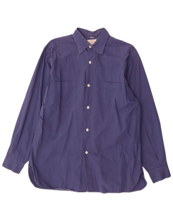 Levi's Mens Shirt Medium Blue Cotton