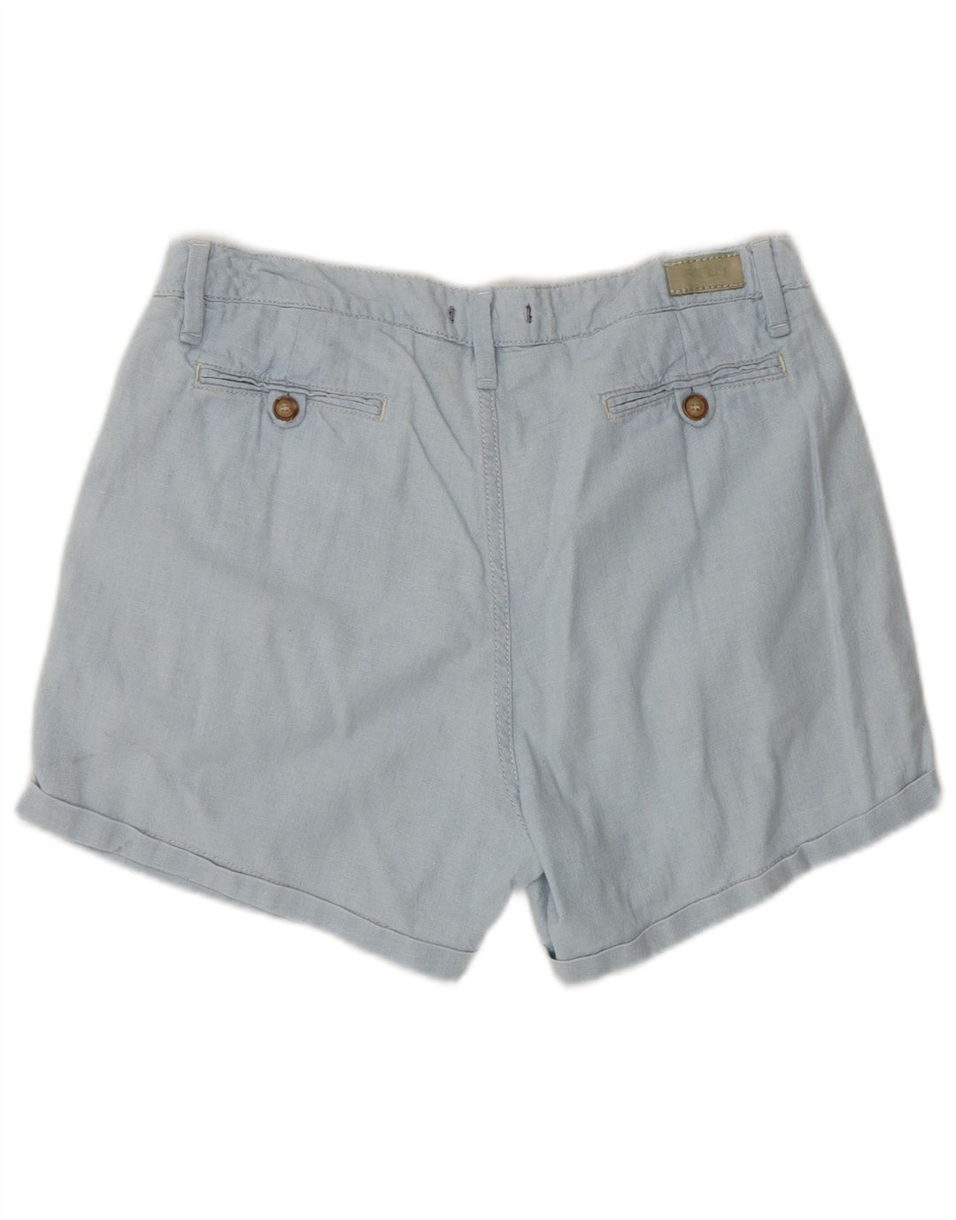 RIFLE Womens Pegged Chino Shorts W29 Medium Blue