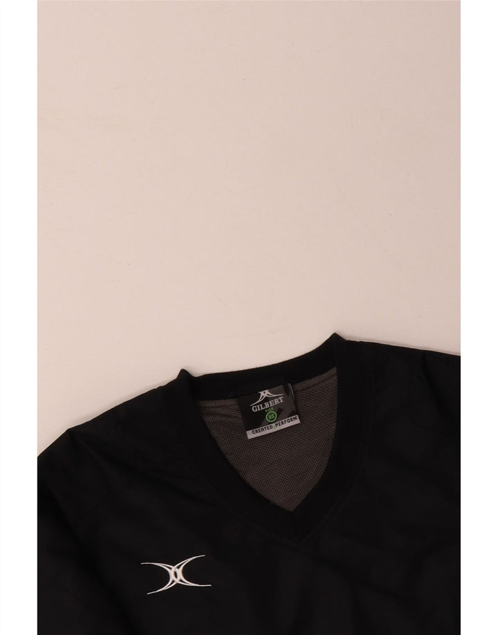 VINTAGE Mens Pullover Windbreaker Jacket UK 34 XS Grey Polyester